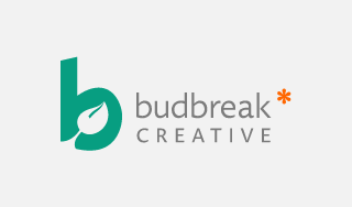 Budbreak Creative Logo. Net10.net Hosting Client.